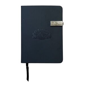 NEW El Tesoro Black Notebook Journal with Gold Magnetic Clasp
